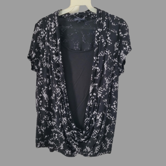 Addition Elle 1X Drape Front Top - Picture 2 of 8